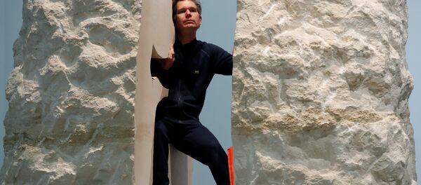 Abraham Poincheval bir kayanın içerisinde 1 hafta geçirdi Abraham Poincheval bir kayanın içerisinde 1 hafta geçirdi - Sputnik Türkiye