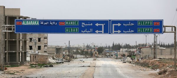 Halep - Menbiç - El Bab Halep - Menbiç - El Bab - Sputnik Türkiye