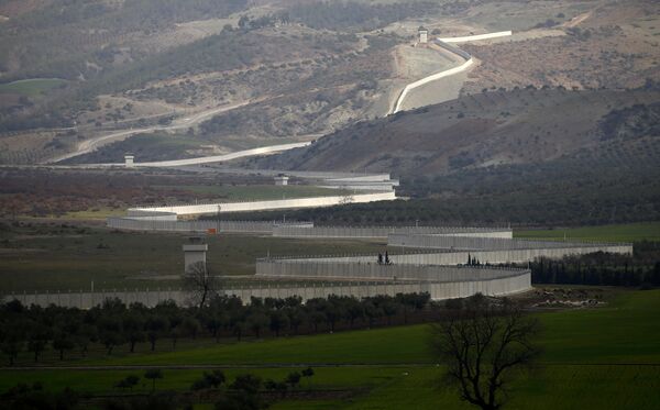 Suriye - Türkiye sınırı / Kilis Suriye - Türkiye sınırı / Kilis - Sputnik Türkiye