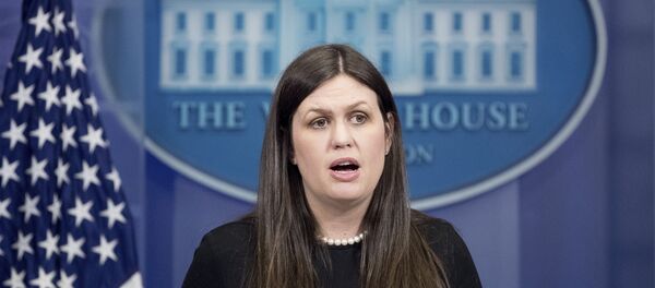 Beyaz Saray sözcülerinden Sarah Sanders Beyaz Saray sözcülerinden Sarah Sanders - Sputnik Türkiye