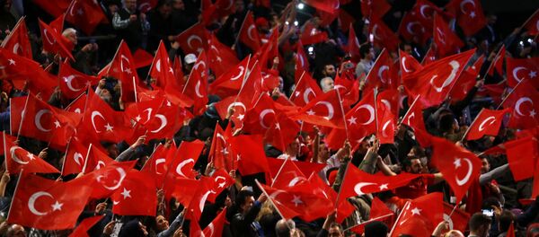 Başbakan Binali Yıldırım'ın Almanya'daki mitingi - Sputnik Türkiye