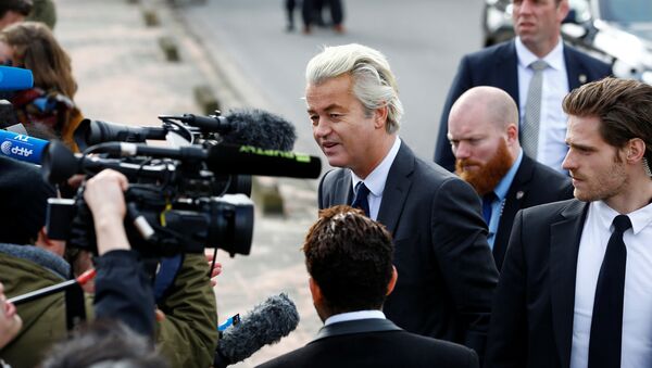 Hollanda'da Özgürlükler Partisi (PVV) lideri Geert Wilders - Sputnik Türkiye