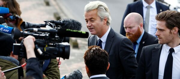Hollanda'da Özgürlükler Partisi (PVV) lideri Geert Wilders - Sputnik Türkiye