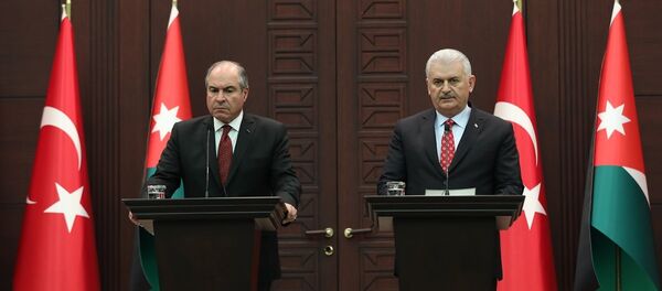 Ürdün Başbakanı Hani El-Mulki ile Başbakan Binali Yıldırım - Sputnik Türkiye