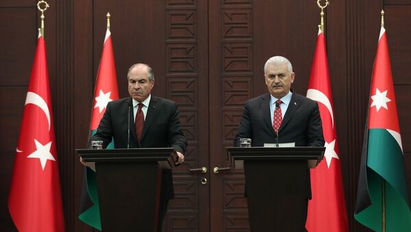 Ürdün Başbakanı Hani El-Mulki ile Başbakan Binali Yıldırım - Sputnik Türkiye