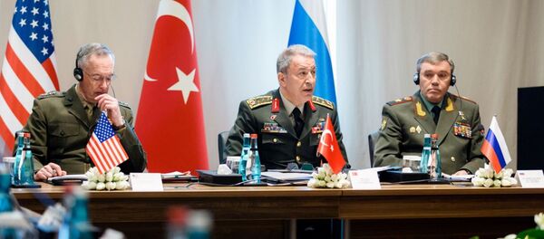 Antalya'da üç ülkenin genelkurmay başkanlarının toplantısı - Sputnik Türkiye