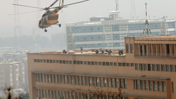 Afgan güçleri hastaneye operasyon düzenliyor - Sputnik Türkiye