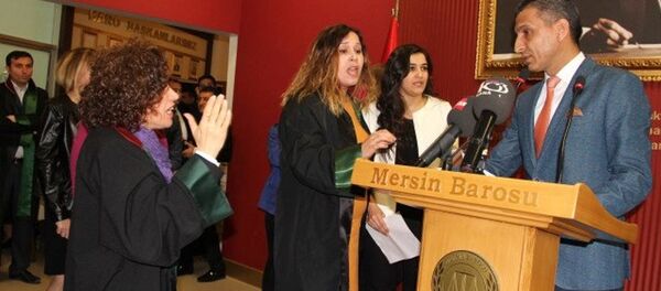 Mersin Baro Başkanı Ali Er - Sputnik Türkiye