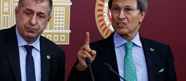 Ümit Özdağ - Yusuf Halaçoğlu Ümit Özdağ - Yusuf Halaçoğlu - Sputnik Türkiye