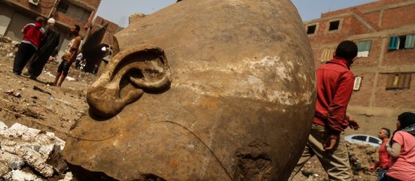 Mısır'da 3 bin 300 yıllık heykeller bulundu - Sputnik Türkiye
