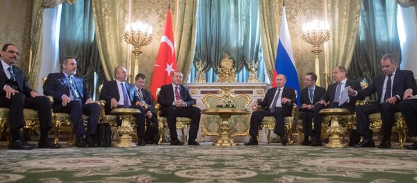Rusya Devlet Başkanı Vladimir Putin- Türkiye Cumhurbaşkanı Recep Tayyip Erdoğan - Sputnik Türkiye