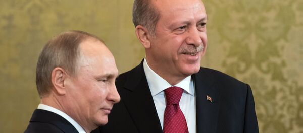 Putin ve Erdoğan, Rusya-Türkiye Üst Düzey İşbirliği Konseyi toplantısına katıldı. - Sputnik Türkiye