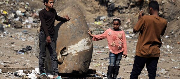 Mısır'da 3 bin yıllık 2. Ramses heykeli bulundu - Sputnik Türkiye