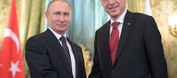 Vladimir Putin - Recep Tayyip Erdoğan - Sputnik Türkiye