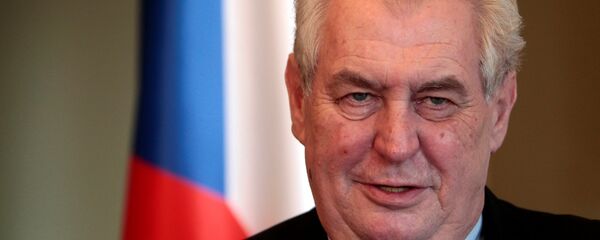 Çekya Devlet Başkanı Milos Zeman - Sputnik Türkiye