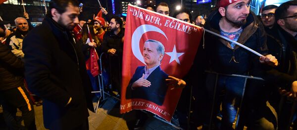 Hollanda'nın Ankara Büyükelçiliği önünde protesto - Sputnik Türkiye