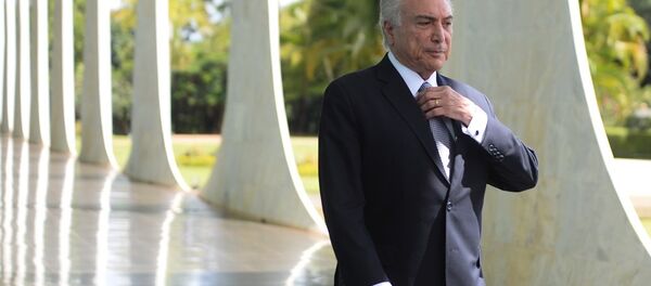 Alvorada Sarayı - Michel Temer - Sputnik Türkiye