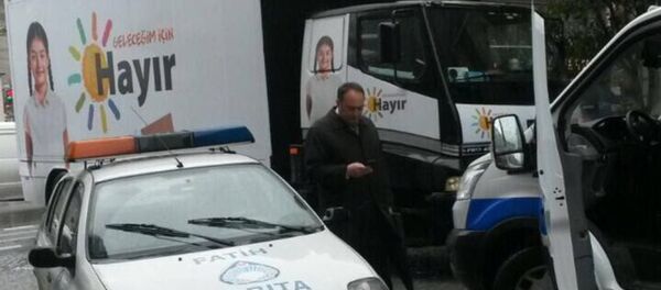 CHP'nin 'Hayır' TIR'ı - Sputnik Türkiye