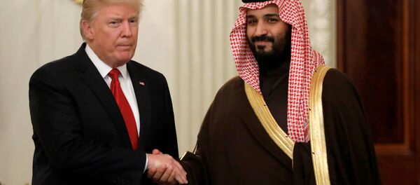 ABD Başkanı Trump ve Suudi 2. Veliaht Prensi Selman - Sputnik Türkiye