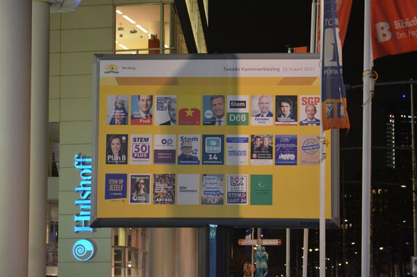 Hollanda'da seçimler - Sputnik Türkiye