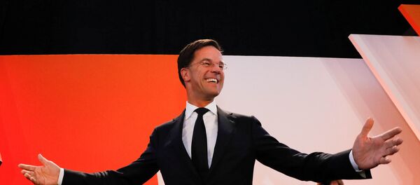 Hollanda'da seçimin galibi Başbakan Mark Rutte'nin partisi oldu - Sputnik Türkiye