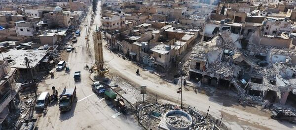 El Bab havadan görüntülendi - Sputnik Türkiye