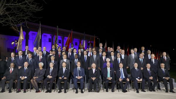 G-20  ülkelerinin maliye bakanları ve merkez bankası yöneticileri - Sputnik Türkiye