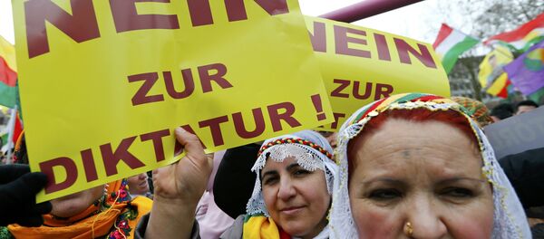 Frankfurt'ta Nevruz mitingi - Sputnik Türkiye
