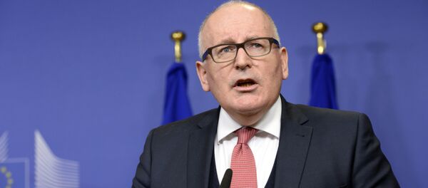 Frans Timmermans - Sputnik Türkiye