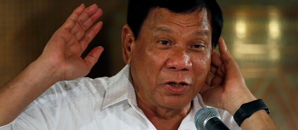 Filipinler Devlet Başkanı Rodrigo Duterte - Sputnik Türkiye
