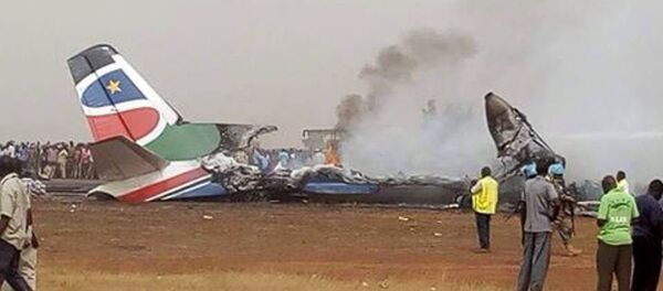 Güney Sudan'da uçak kazası - Sputnik Türkiye