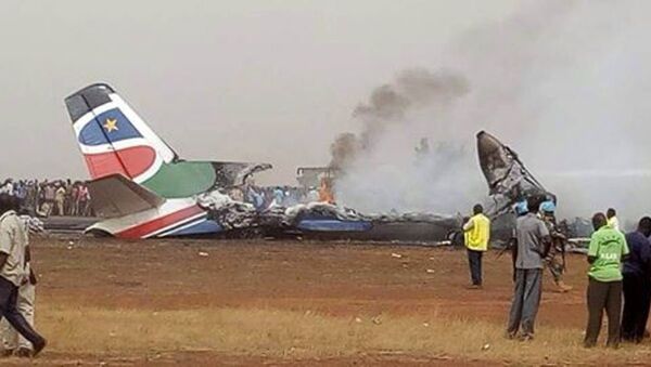 Güney Sudan'da uçak kazası - Sputnik Türkiye