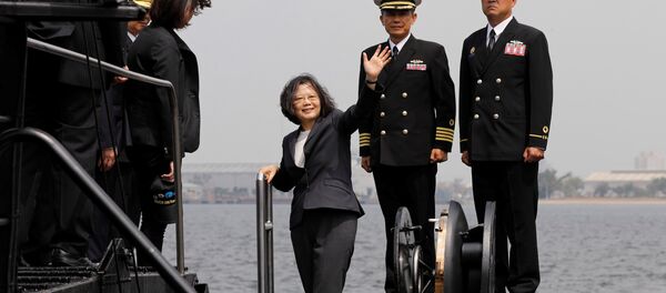 Tayvan lideri Tsai Ing-wen - Sputnik Türkiye