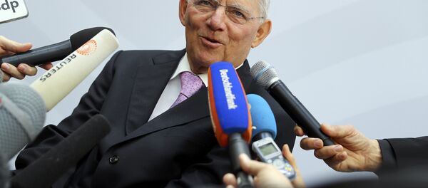 Alman Maliye Bakanı Wolfgang Schaeuble - Sputnik Türkiye