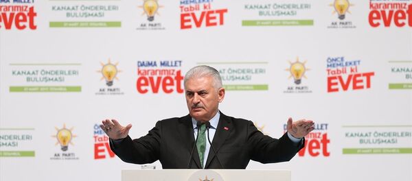 Başbakan Binali Yıldırım Başbakan Binali Yıldırım - Sputnik Türkiye