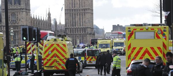 Londra saldırısının ardından polis olay yerinde - Sputnik Türkiye