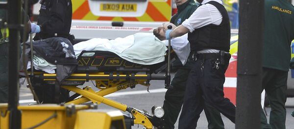 İngiliz parlamentosu önünde saldırı - Sputnik Türkiye