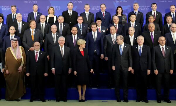 IŞİD ile Mücadele Koalisyonu Dışişleri Bakanları Toplantısı - Sputnik Türkiye