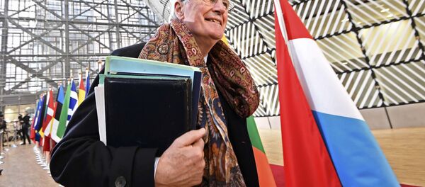 Avrupa Birliği'nin Brexit Başmüzakerecisi Michel Barnier - Sputnik Türkiye