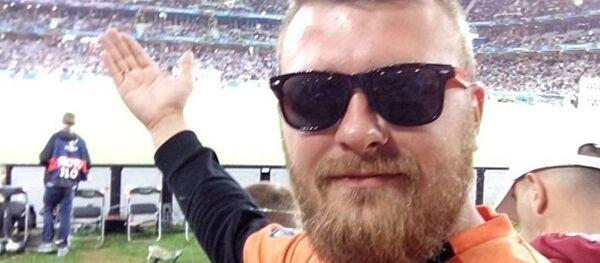 Rus taraftar Aleksey Marvin - Sputnik Türkiye