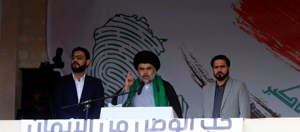 Iraklı Şii lider Mukteda el Sadr - Sputnik Türkiye