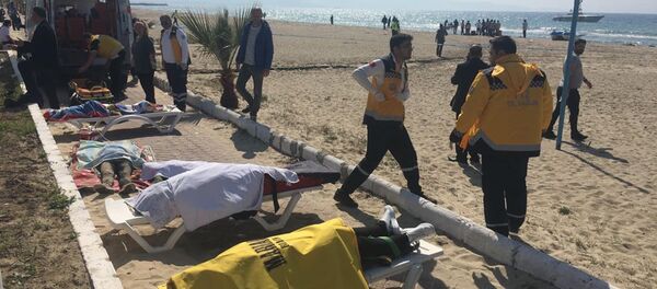 Kuşadası'nda sığınmacı faciası - Sputnik Türkiye