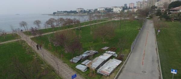 Fenerbahçe sahilinde projenin yapılacağı alan - Sputnik Türkiye