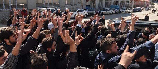 Sinan Oğan'ın Yozgat toplantısında çıkan arbede - Sputnik Türkiye