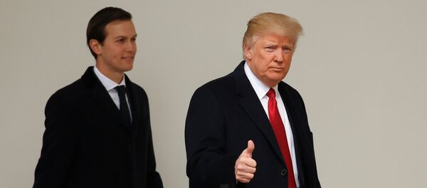 Donald Trump - Jared Kushner - Sputnik Türkiye
