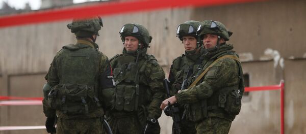 Suriye'de görev yapan Rus askerleri Suriye'de görev yapan Rus askerleri - Sputnik Türkiye