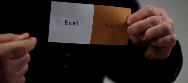 Anayasa değişikliği referandumu / Oy pusulası - Sputnik Türkiye