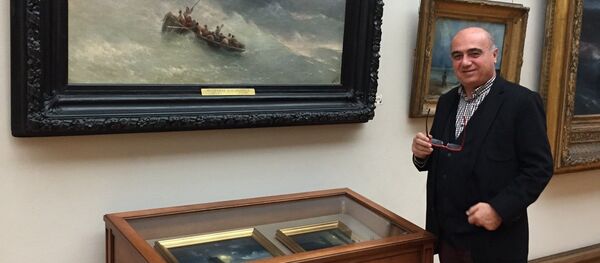 ‘Ayvazovski’nin İstanbul’u' dijital sergisinin Genel Yönetmeni Bülent Özükan - Sputnik Türkiye