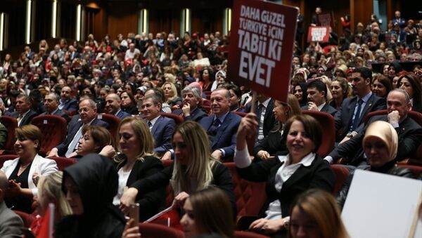 Cumhurbaşkanı Recep Tayyip Erdoğan, 'Güzel Bir Türkiye İçin Tabii ki Evet' programında - Sputnik Türkiye