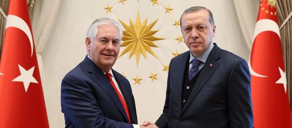 Recep Tayyip Erdoğan - Rex Tillerson - Sputnik Türkiye